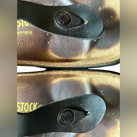Birkenstock Gizeh Biko-Flor Black Thong Sandals. Size EU 36/ US 5-5.5. - Picture 13 of 16